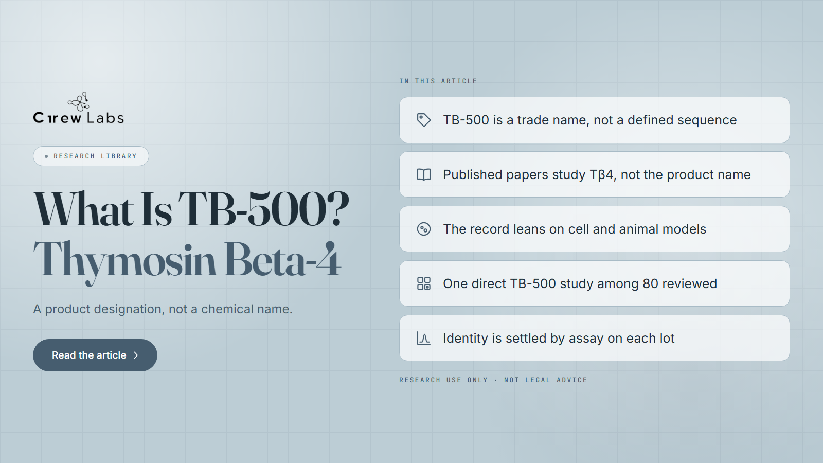 What Is TB-500